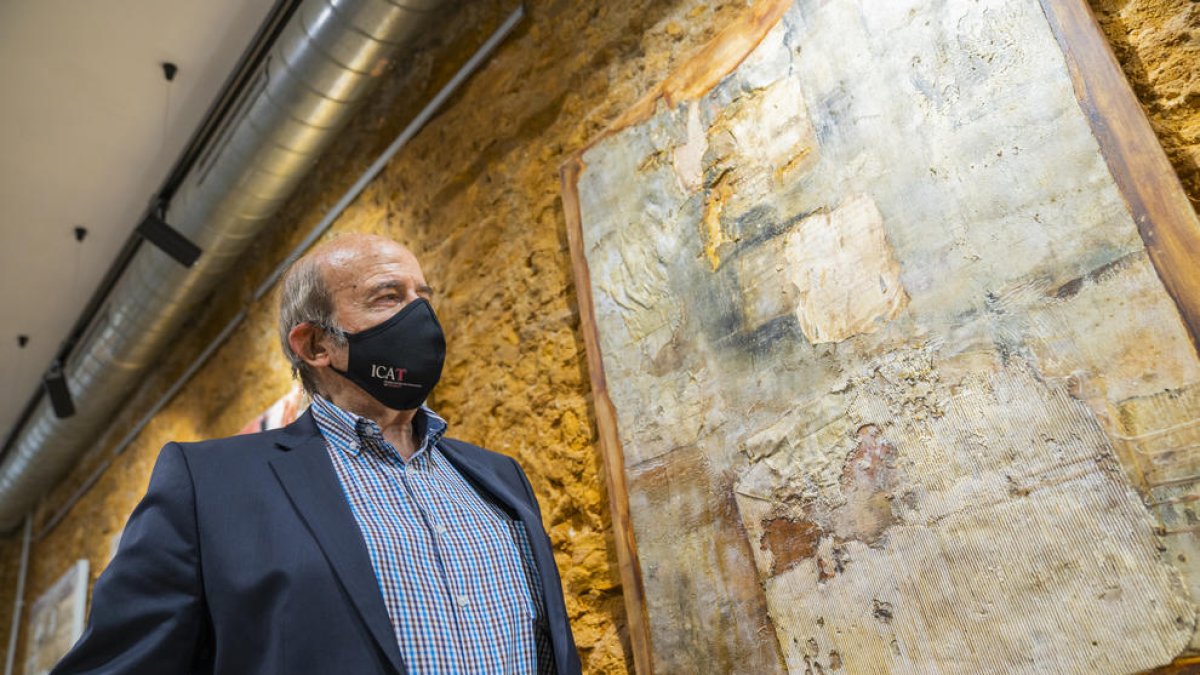 Pintura matèrica al cor de Tarragona