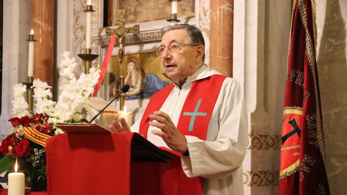 Mor Francesc Gallart Magaroles, capellà de Sant Magí