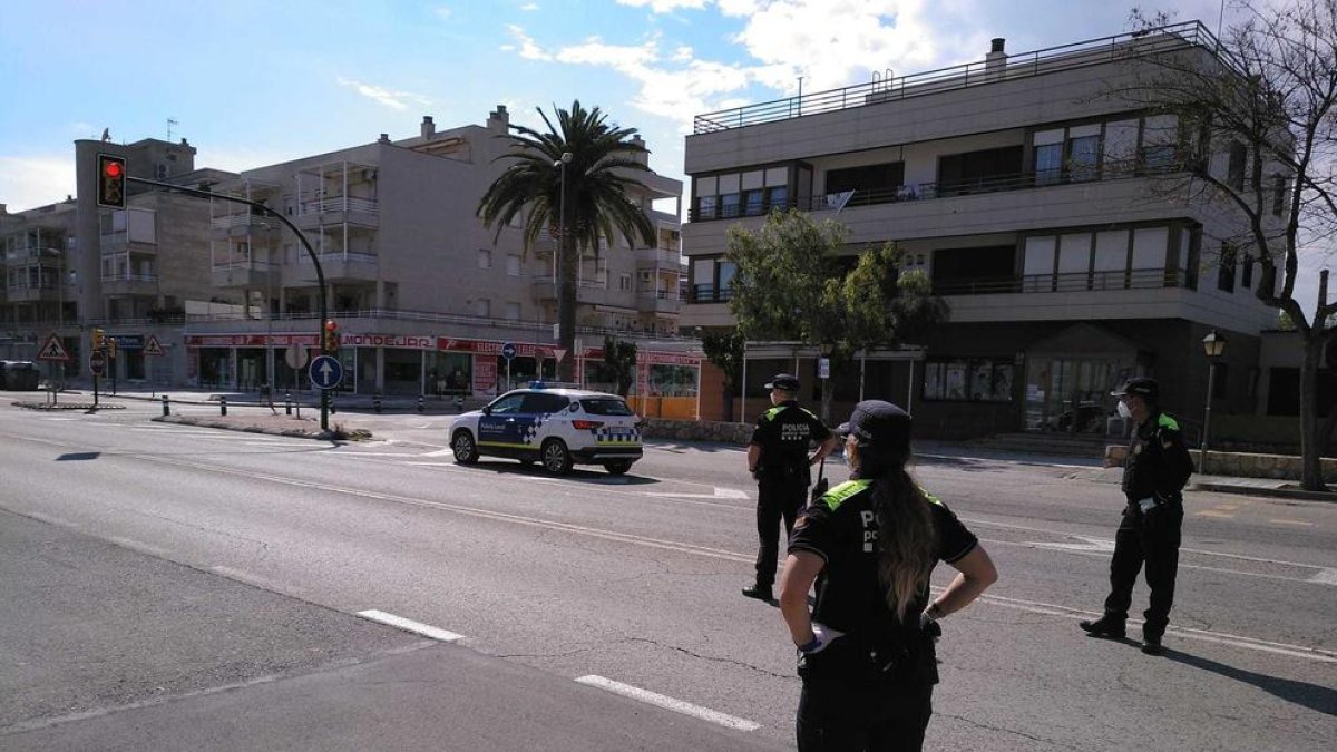 Denunciat a Torredembarra per circular sense punts durant el confinament