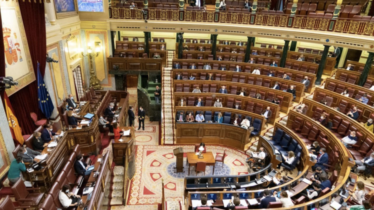 El ple del Congrés dels Diputats