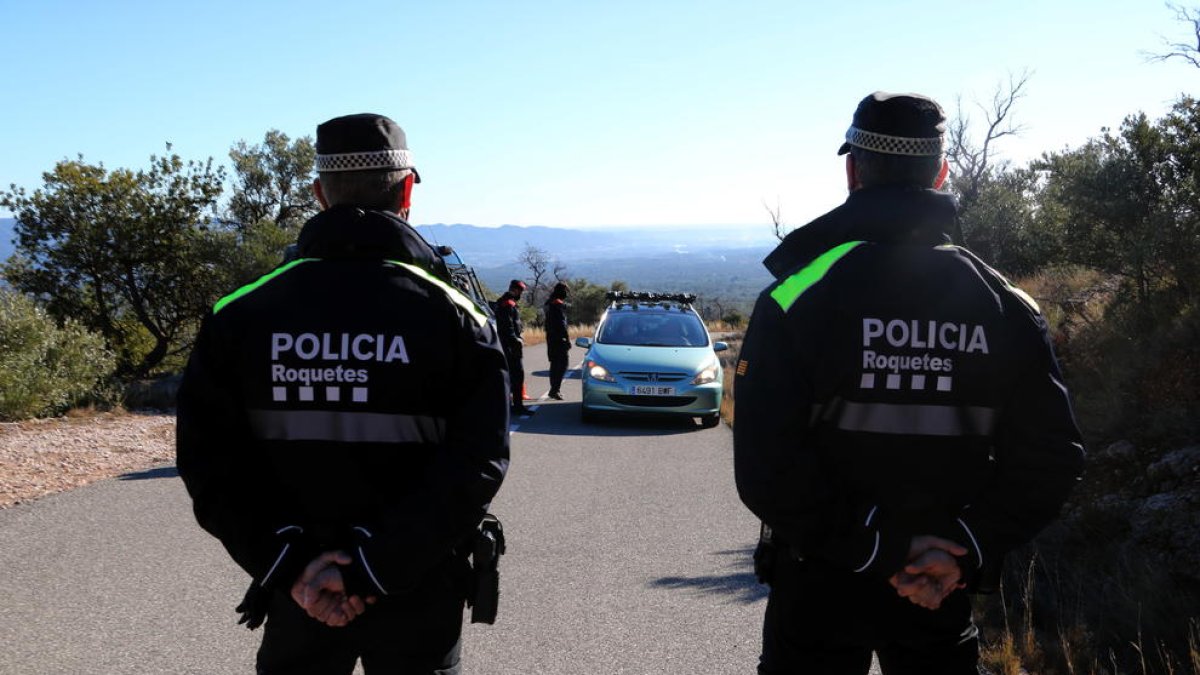 Controles en la zona de los Ports y del Delta del Ebro durante la Semana Santa