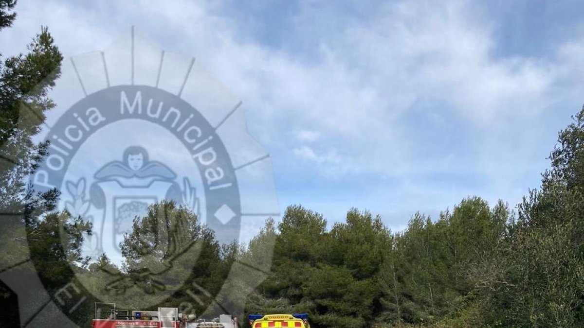 Un xoc frontal deixa quatre ferits al Vendrell