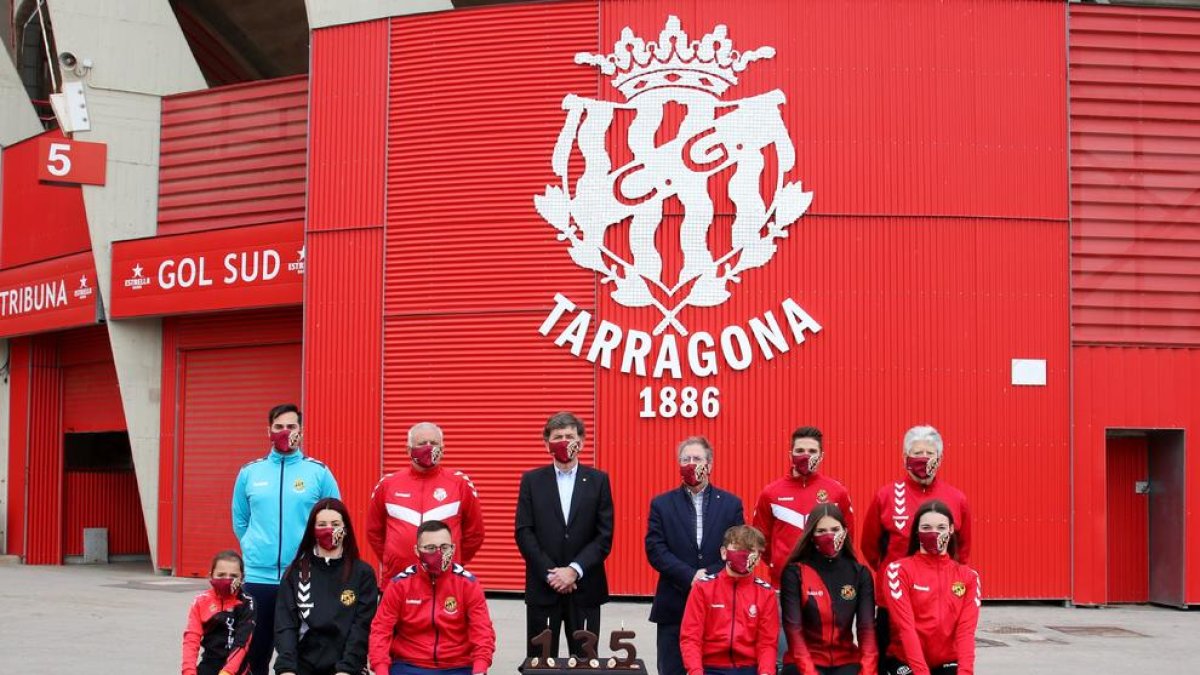 El Club Gimnàstic celebra los suyos 135 años