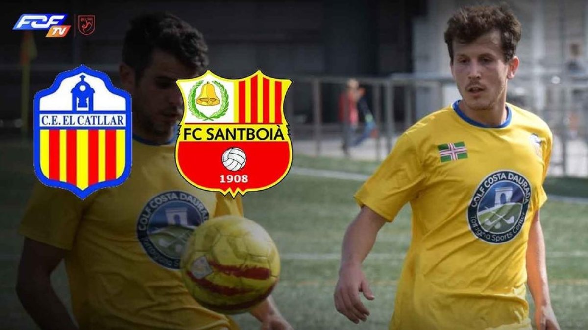 La televisió de la Federació Catalana de Futbol emetrà el partit del Catllar d'aquest diumenge