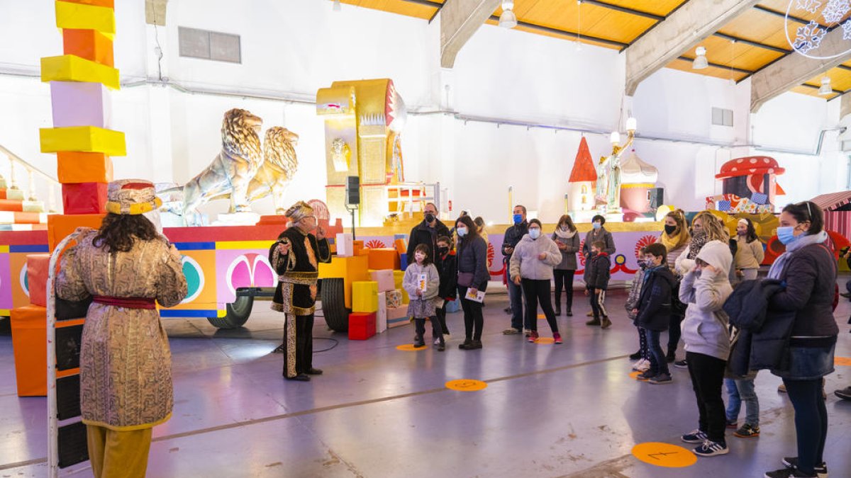 Un total de 6.000 tarragonins visiten el Magatzem Reial, que tanca demà