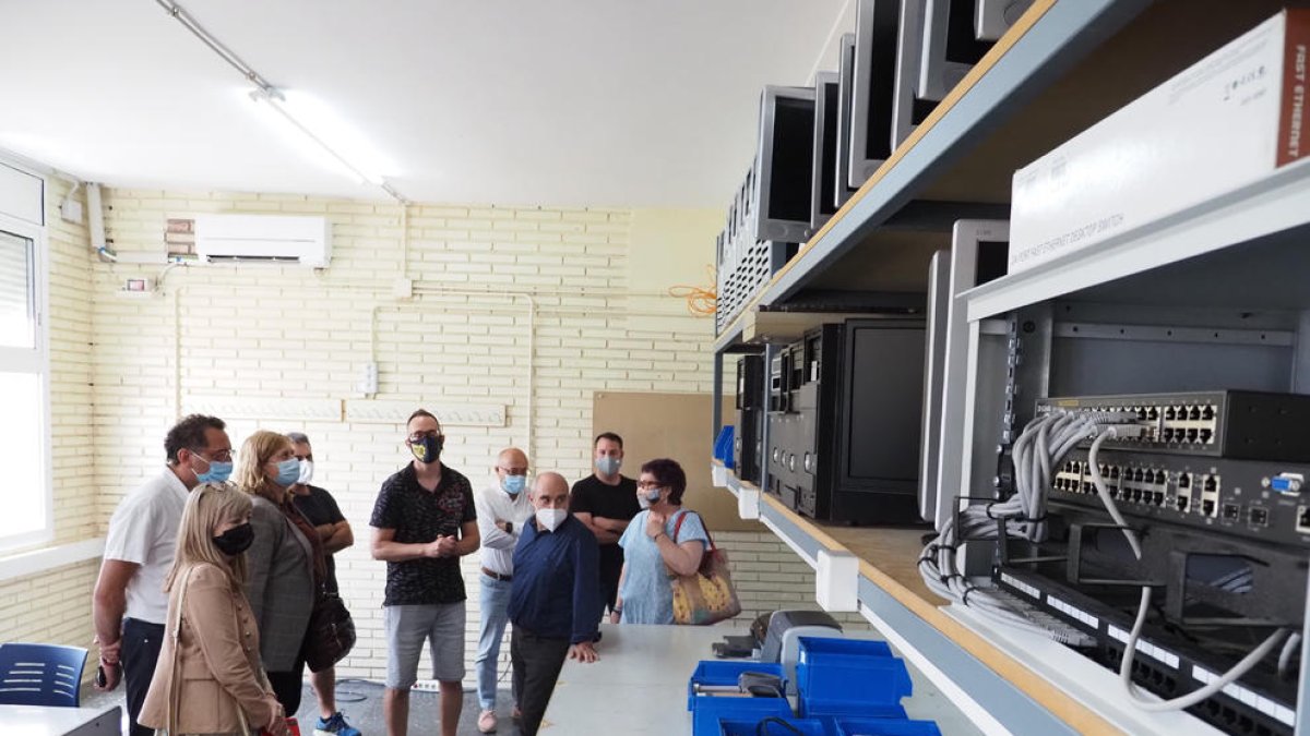 El instituto de Móra d'Ebre impartirá un nuevo módulo formativo basado en la tecnología 5G