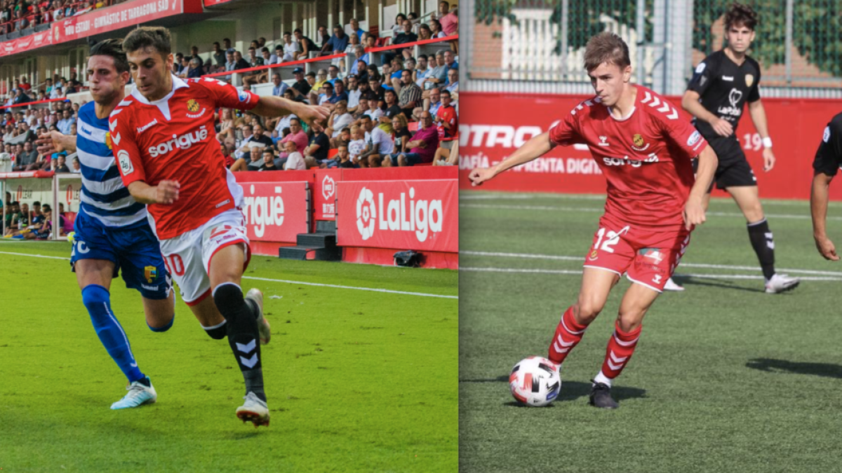 Pol Prats y Lucas Prudhomme, únicos, jugadores sin debutar en el Nàstic