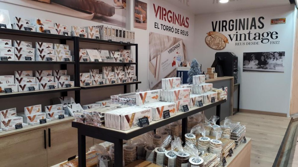 Virginias tendrá una tienda en el Mercat Central de Reus durante toda la Navidad