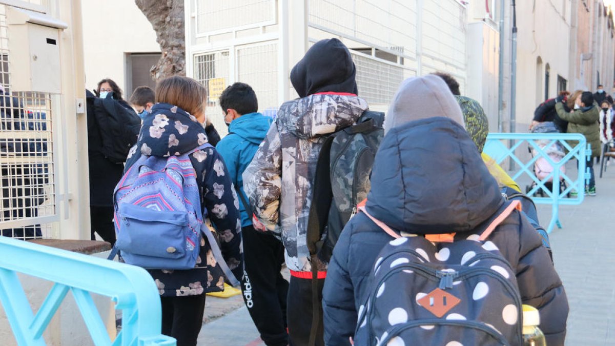 escuela, alumnos, centro escolar, pandemia, mascarilla, coronavirus, covid-19
