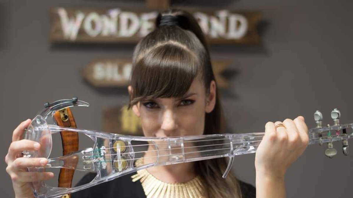 La violinista del so cristal·lí