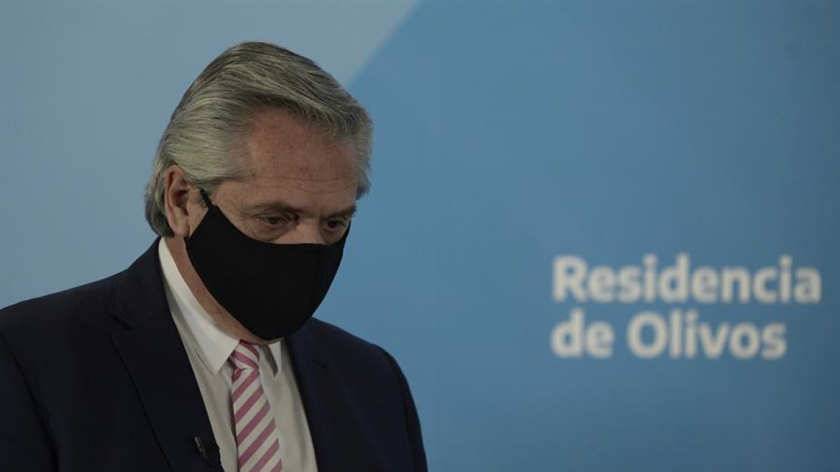 Prova de PCR confirma el positiu de covid-19 del president argentí Alberto Fernández
