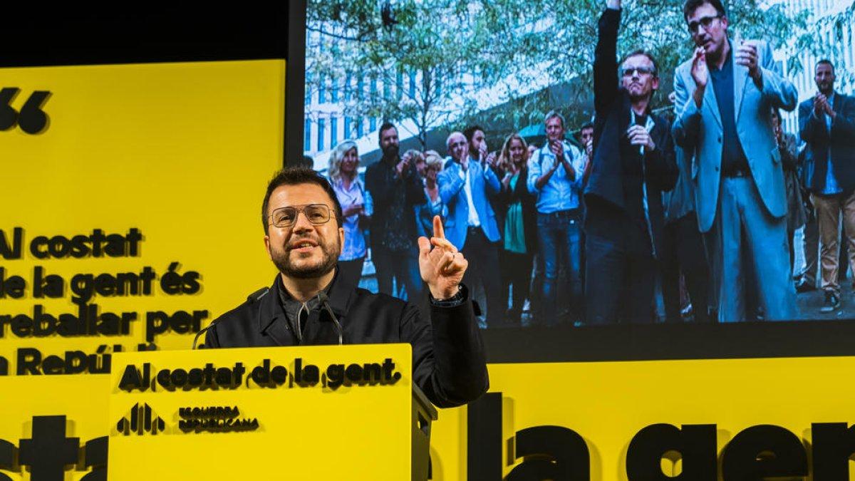 Aragonès: «Fem a la Generalitat el que Pau Ricomà va fer a Tarragona»