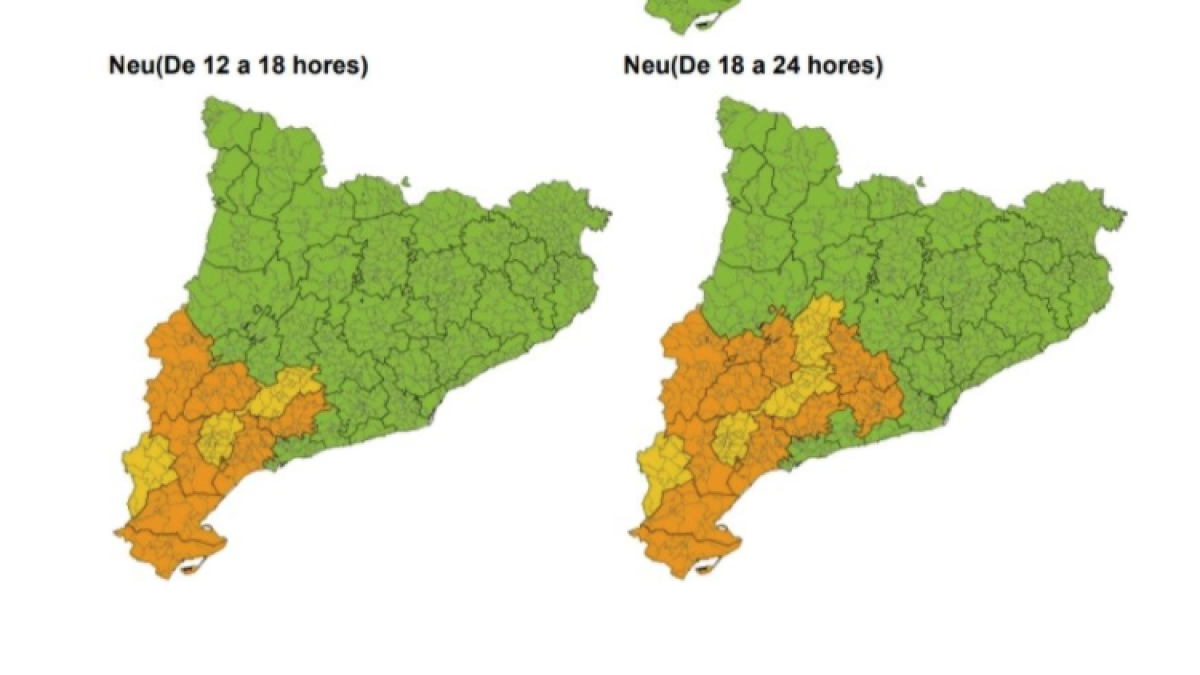La borrasca Filomena manté Espanya en alerta per fred, neu i pluja