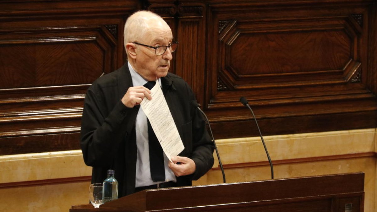 El Síndic de Greuges demana per carta al Parlament ser rellevat del seu càrrec