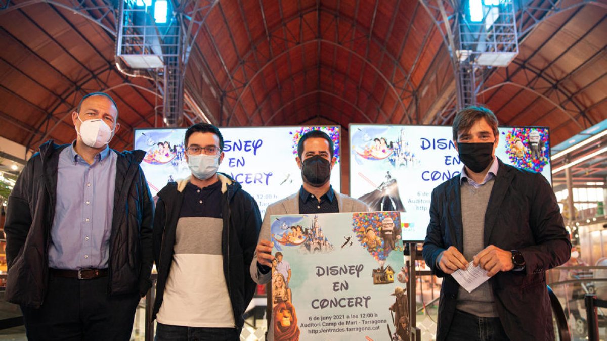 Els Mercats de Tarragona col·laboren en el concert Disney de la Banda Unió Musical de Tarragona