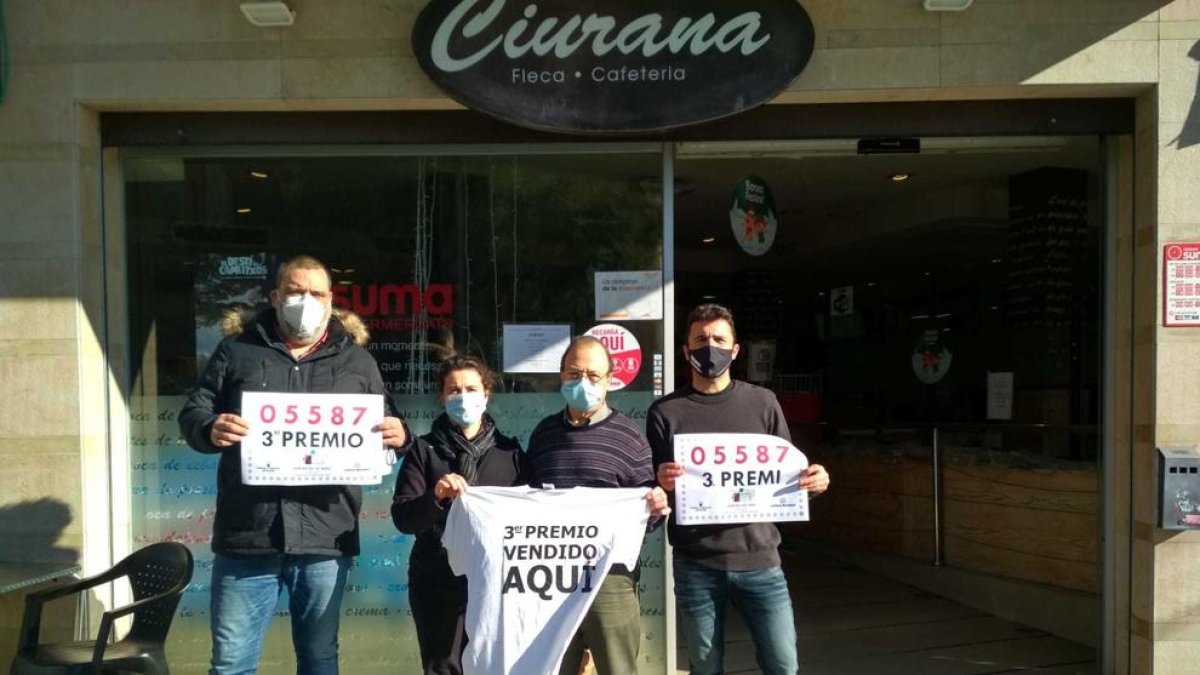 El tercer premi de la Loteria de 'El Niño' toca a les Borges del Camp