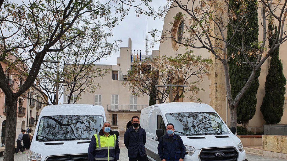 Vila-seca incorpora dos nous vehicles ECO al seu parc mòbil