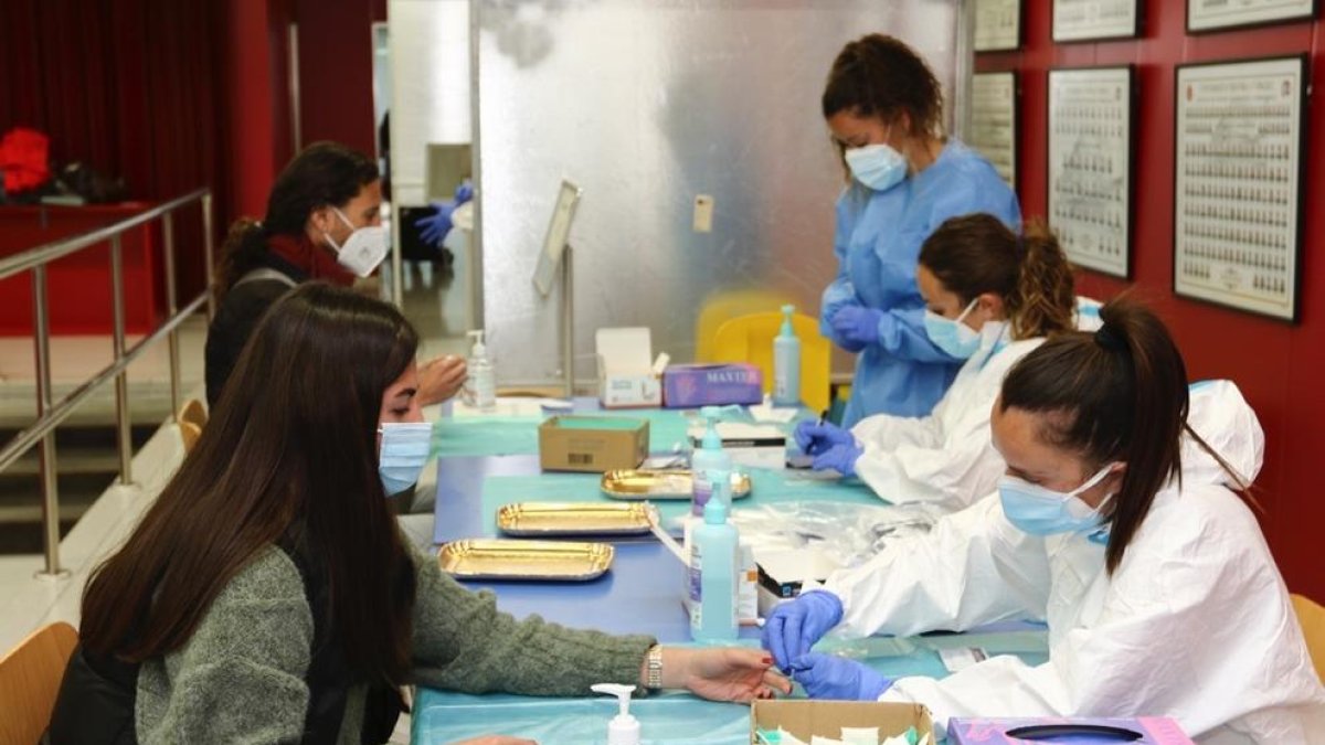 cribado, coronavirus, covid-19, URV, Universitat Rovira i Virgili, Salut, PCR, test, alumnos, profesores, Reus
