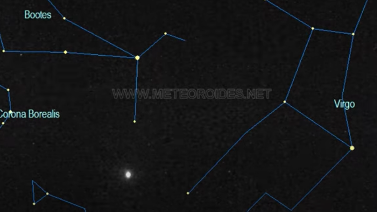 Detectan una bola de fuego en el suroeste de España a 57.000 km/hora