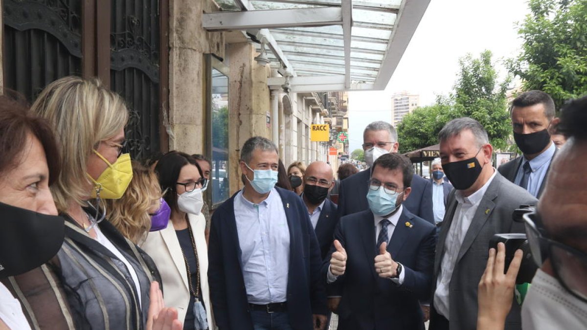 Aragonès pide «valentía política» al Estado para permitir un referéndum