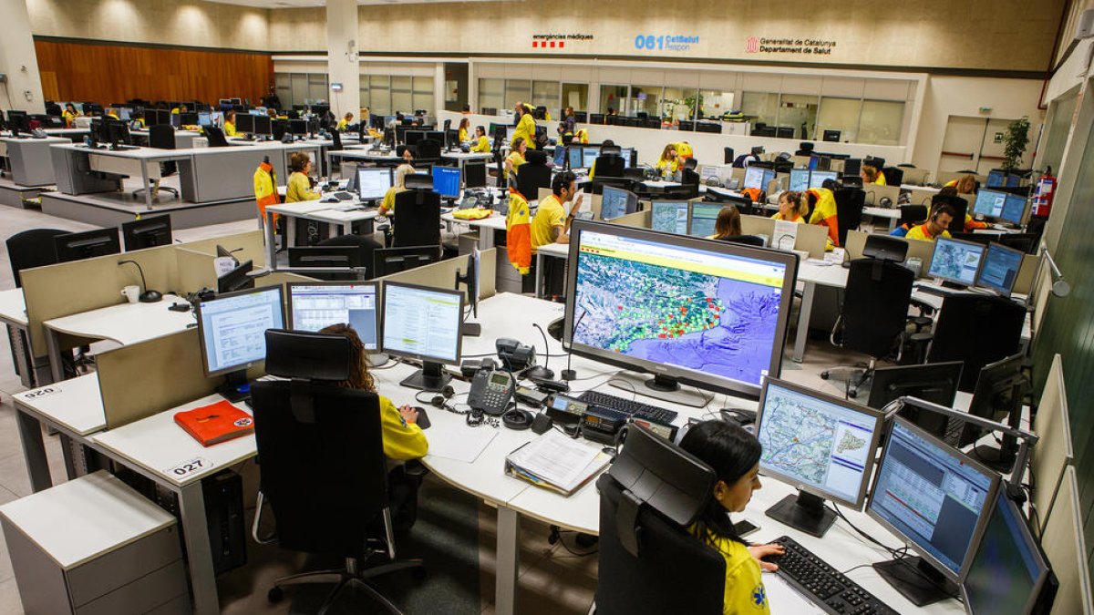 La CGT denuncia acomiadaments en el 061 en plena tercera onada de la pandèmia