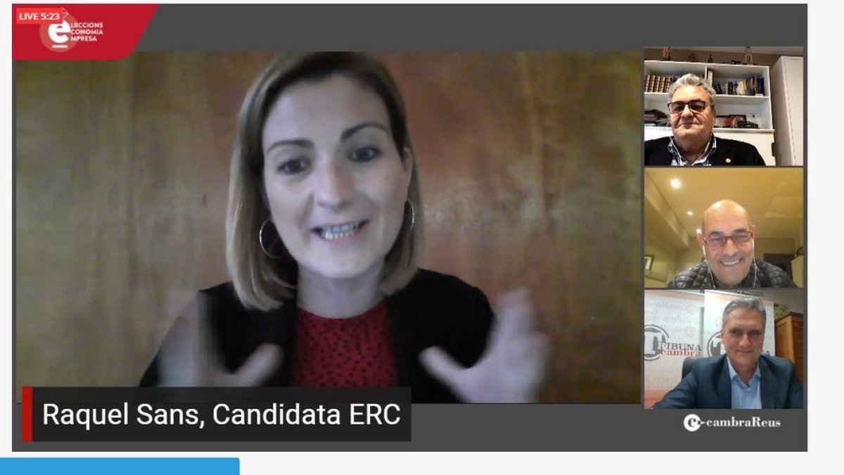 Raquel Sans: «Hem de convertir l'aeroport de Reus en la quarta pista del Prat»