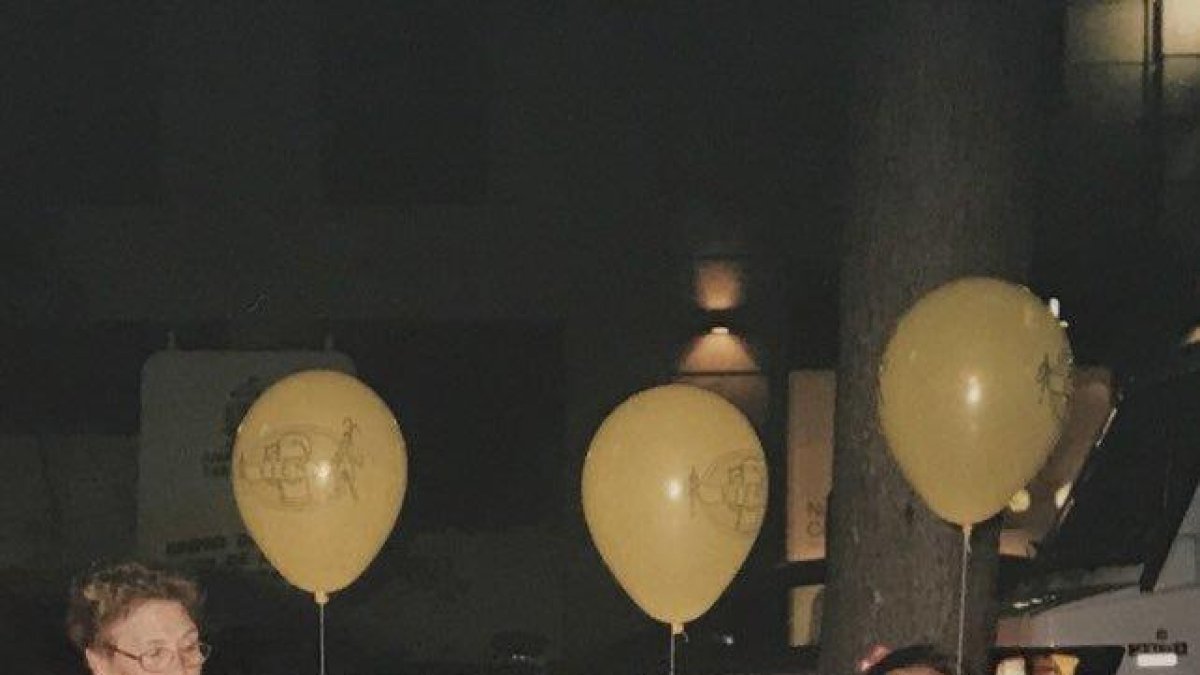 'Abuela, estas somos nosotros'