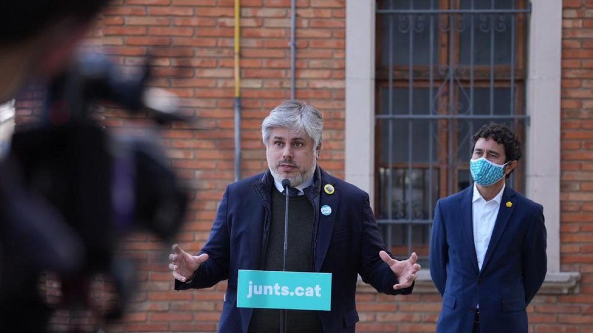 Batet reivindica l'aposta pel tren-tram per millorar la mobilitat del Camp