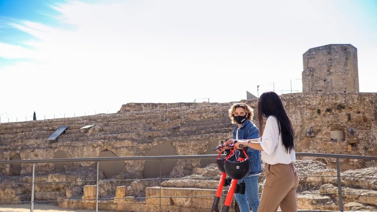 patinetes eléctricos, Spin, movilidad, Tarragona, alquiler