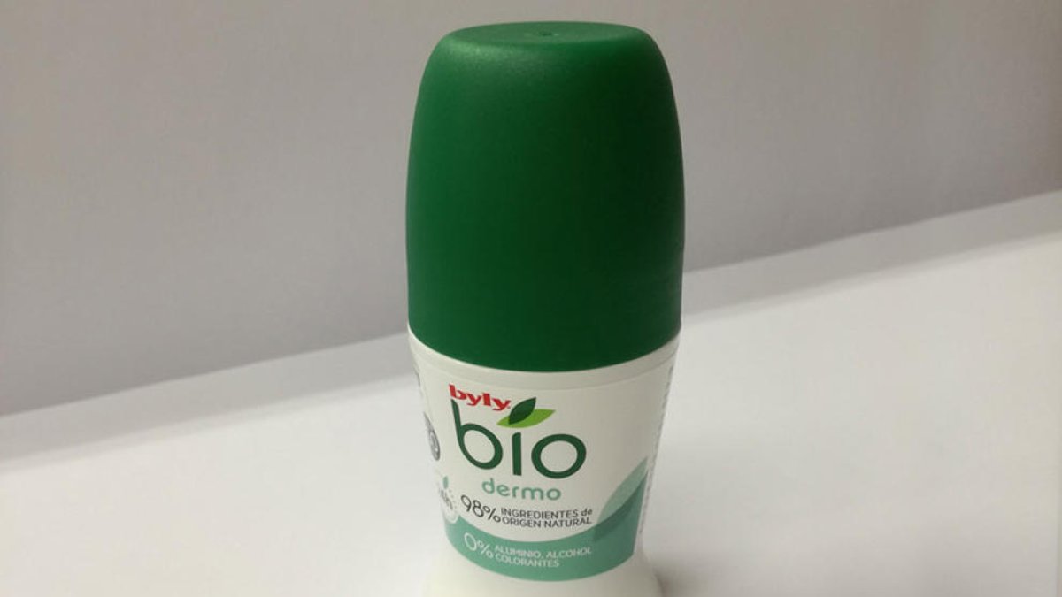 Ordenan la retirada de dos lotes del desodorante Byly Bio por contaminación microbiológica