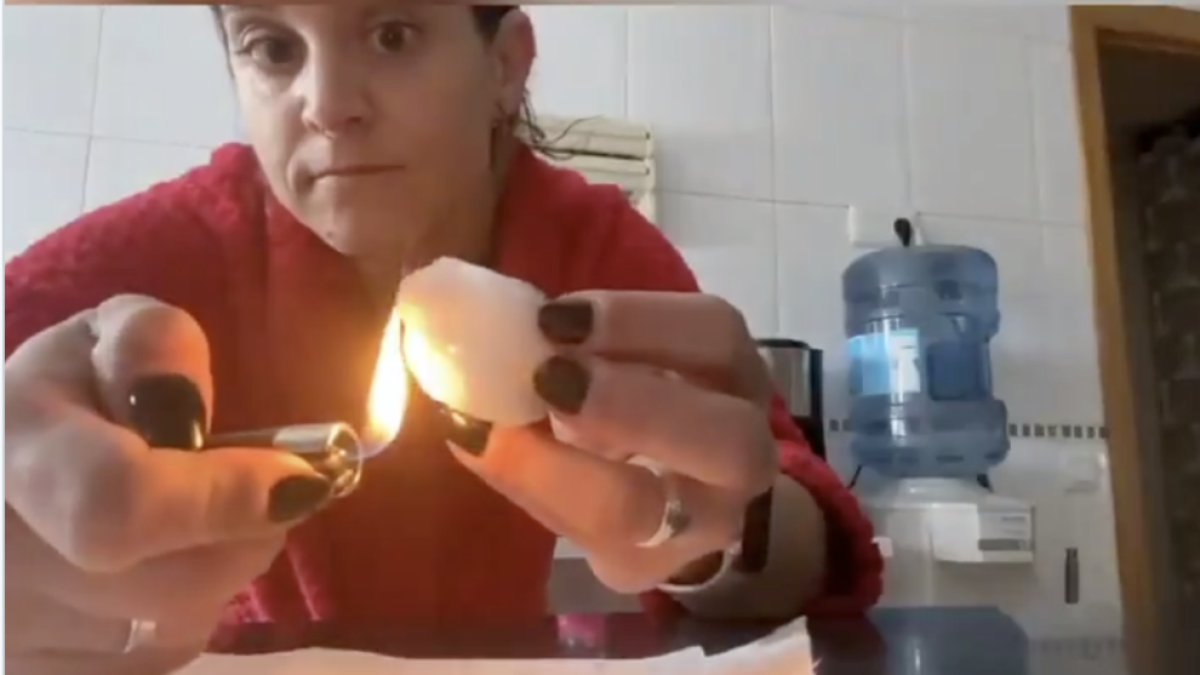 Aparecen, también, negacionistas de la nieve del temporal Filomena: «Nos engañan con todo»