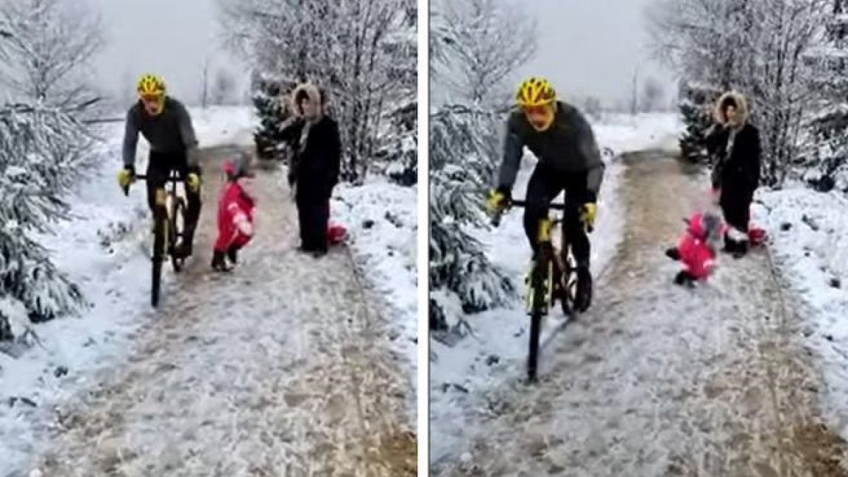Polèmica per l'escassa multa a un ciclista que va apartar d'un cop de genoll a una nena de 5 anys