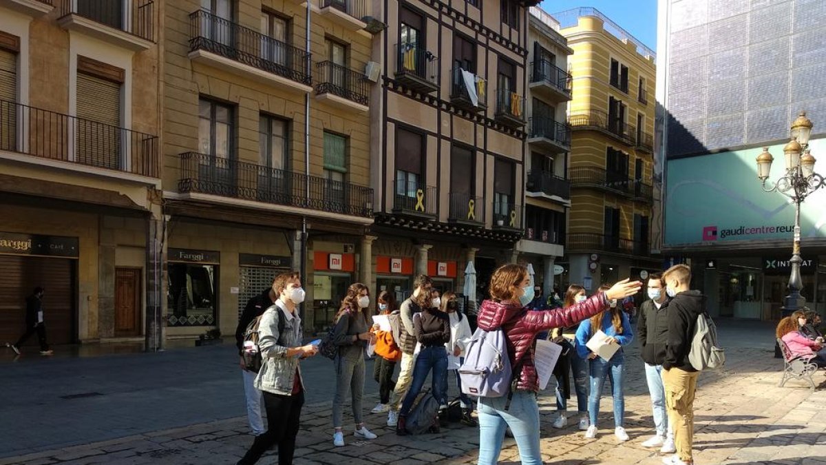 Guías de Reus con acento francés
