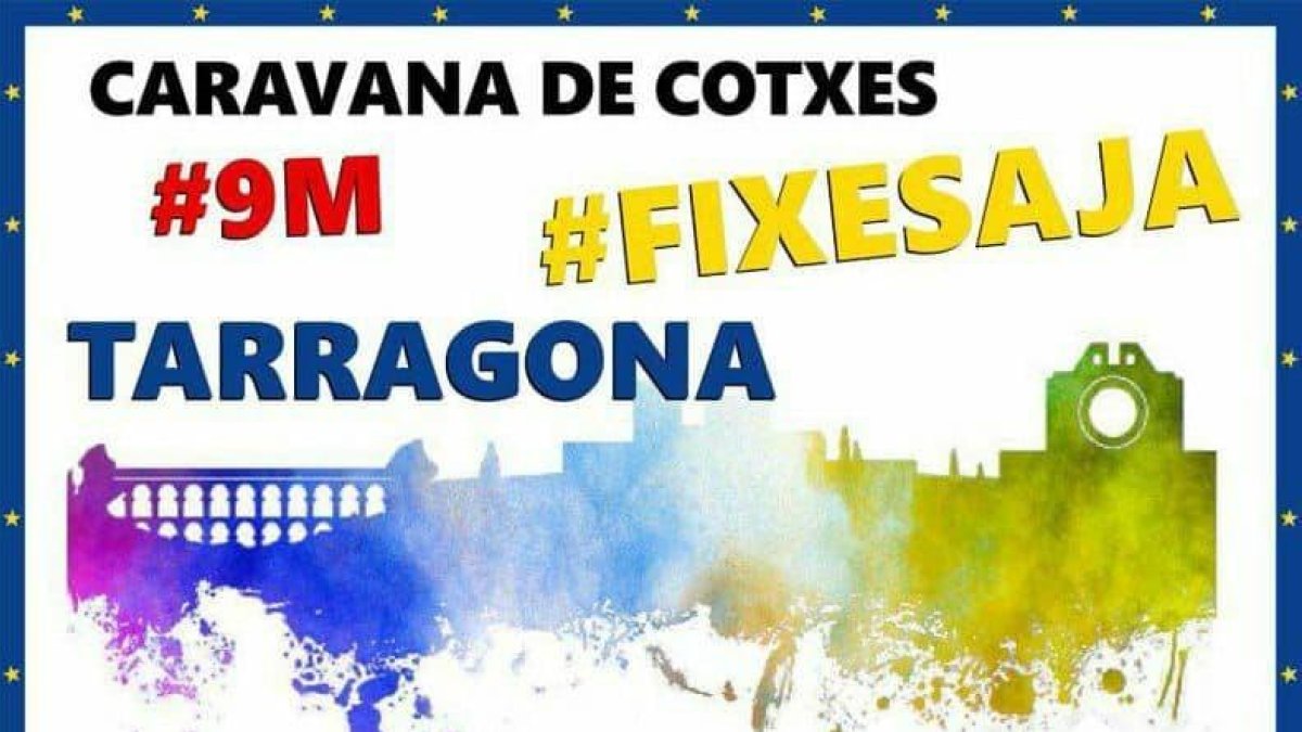 Convocan una nueva marcha lenta este domingo a Tarragona para reclamar el trabajo fixe del personal público