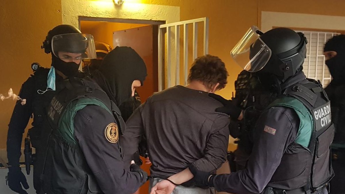 Detinguts quatre ciutadans serbis per tràfic de marihuana a Tarragona, Salou i Cambrils