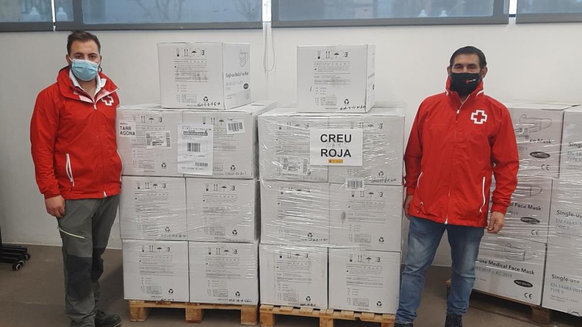 La subdelegació del Govern a Tarragona ha distribuït ja més d'un milió de mascaretes