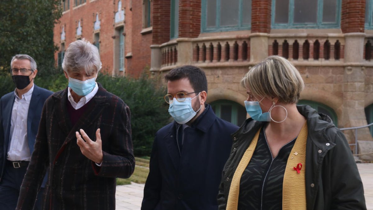 Vergés diu que la pujada d'indicadors ja estava prevista i no creu que el pas al tram 2 estigui en perill