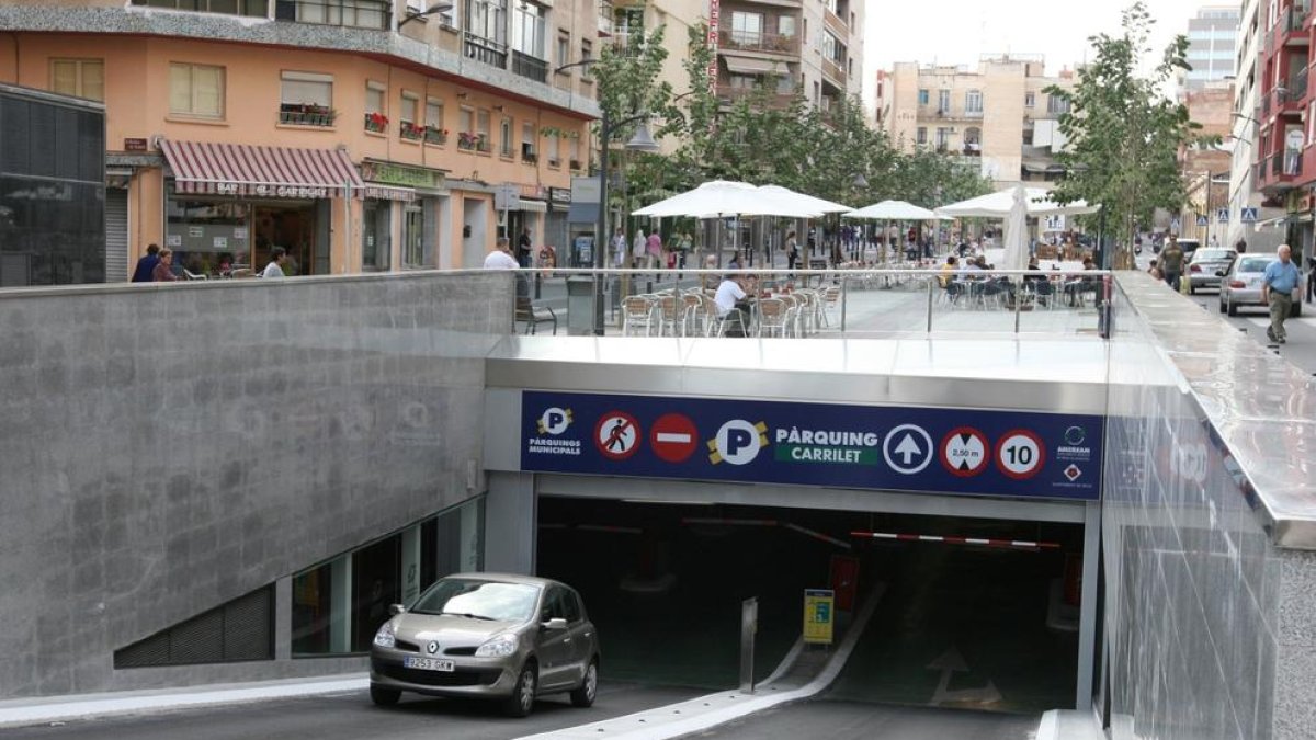 El parking del Carrilet de Reus supera a los 200.000 usuarios el año