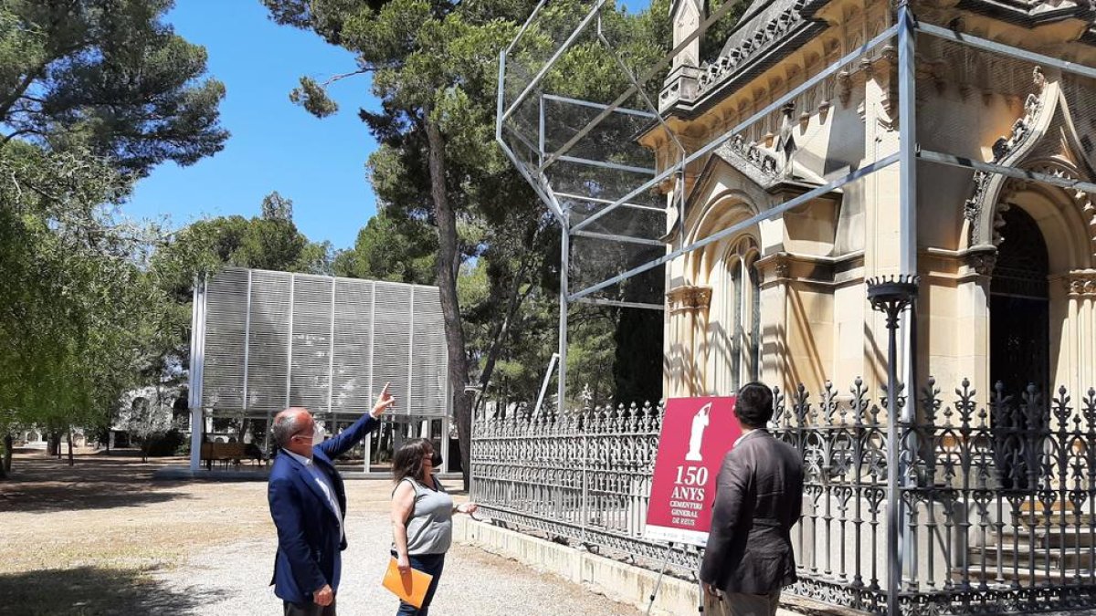 L'Ajuntament rehabilitarà el Panteó Boule en el marc del 150 aniversari del Cementiri General de Reus