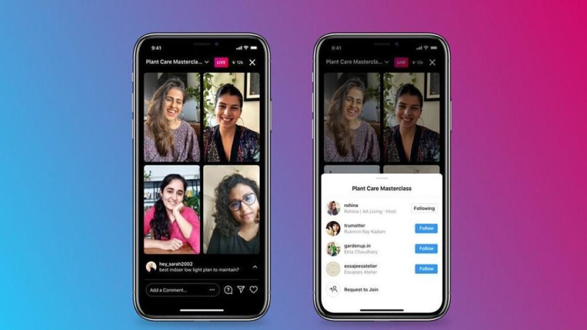 ¿Cómo serán los Instagram Live Rooms?