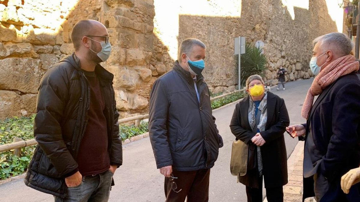 El proyecto de Porta Tàrraco pretende consolidar los espacios en torno a la Plaza del Pañol