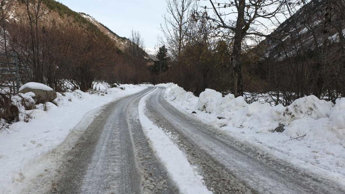 Tres carreteras cortadas en la demarcación de Tarragona por el temporal Filomena