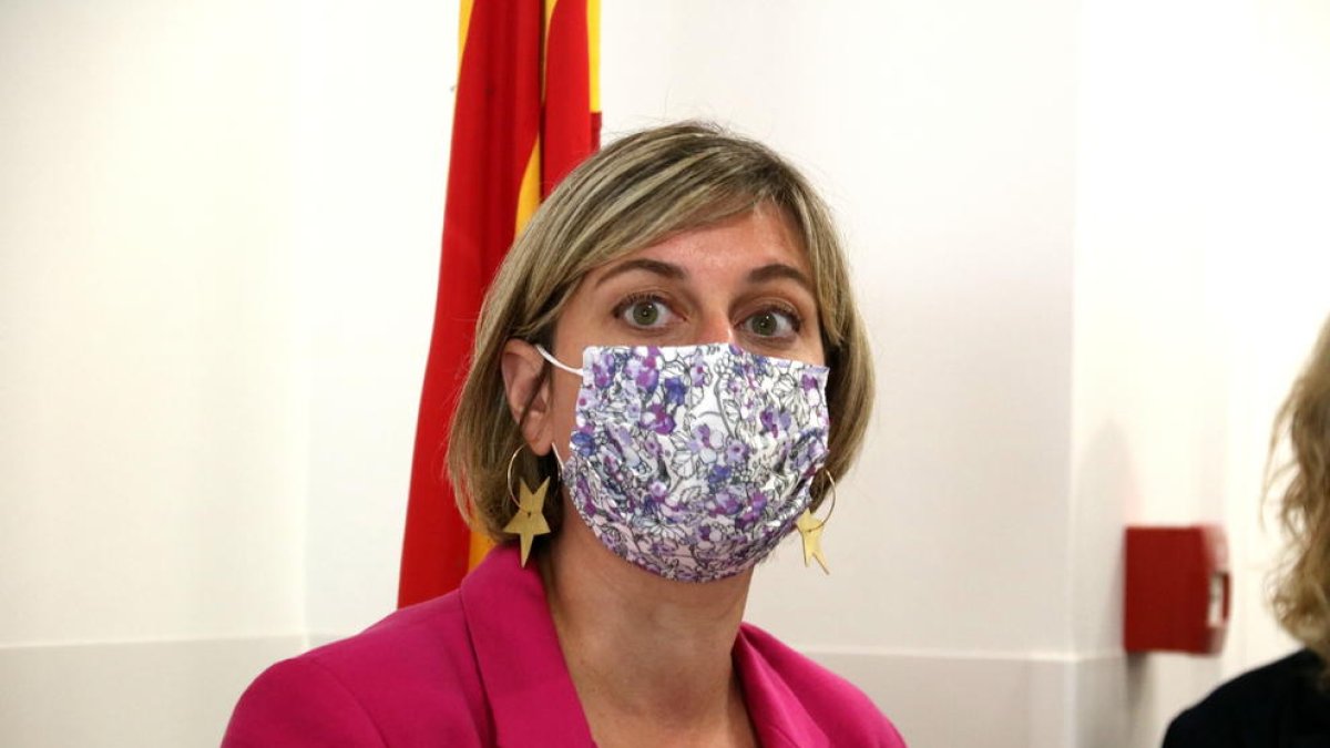 consellera de Salut, Alba Vergés