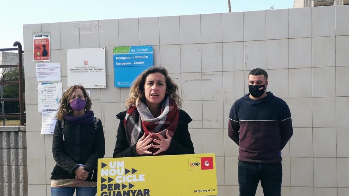La CUP-G apuesta por impulsar un plan de seguridad laboral