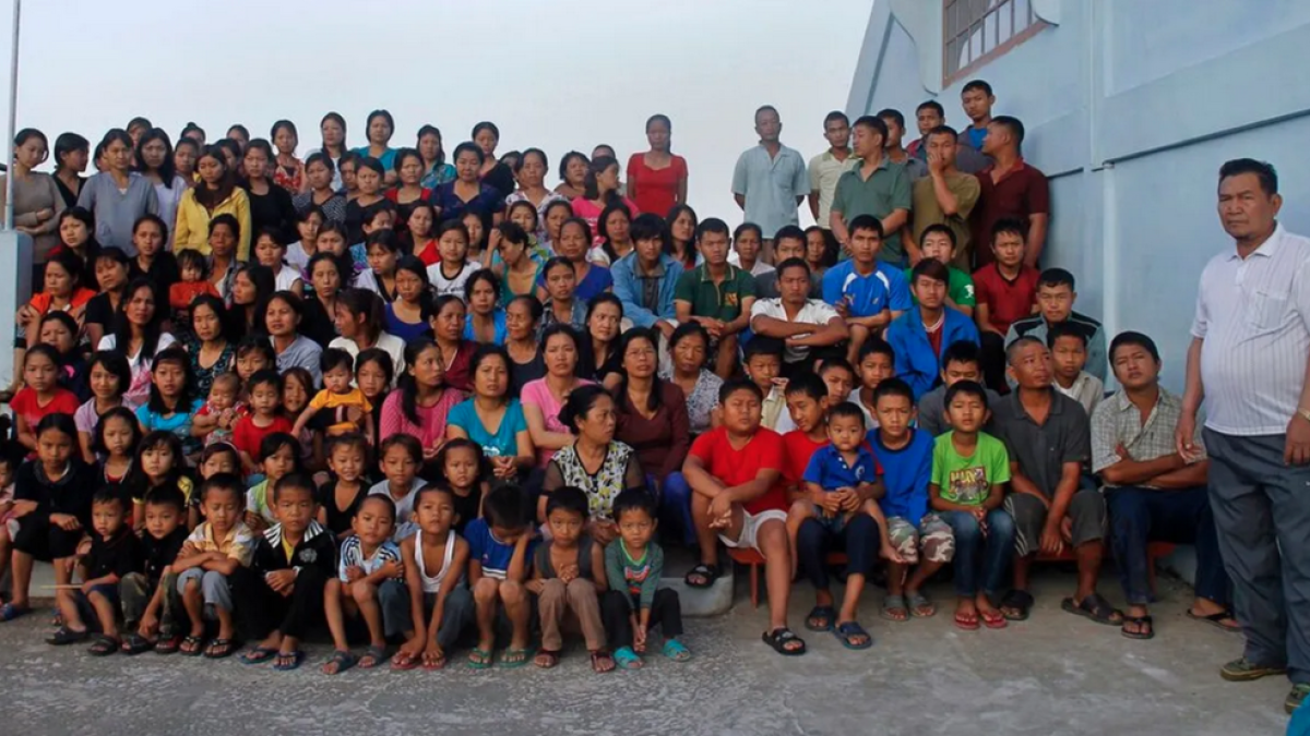 Mor a l'Índia el pare de la considerada com la família més nombrosa del món