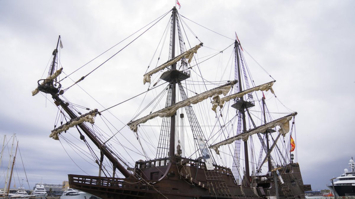 Atraca en Tarragona el galeón español del siglo XVII Andalucía