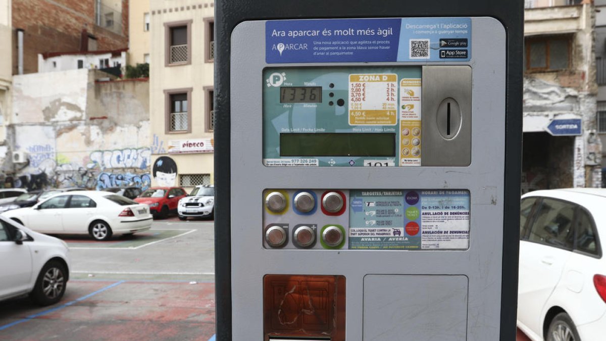 app Aparcar de Reus, parquímetro, Riera Miró