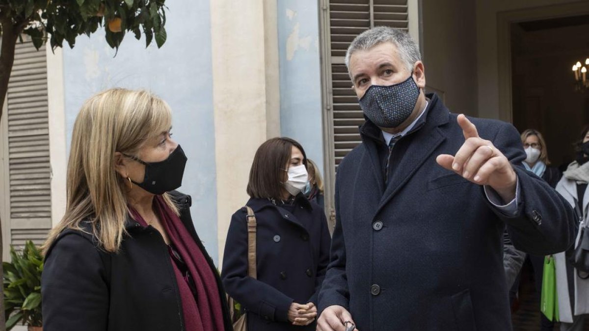 La consellera Ponsa visita el Centro de Arte Tarragona