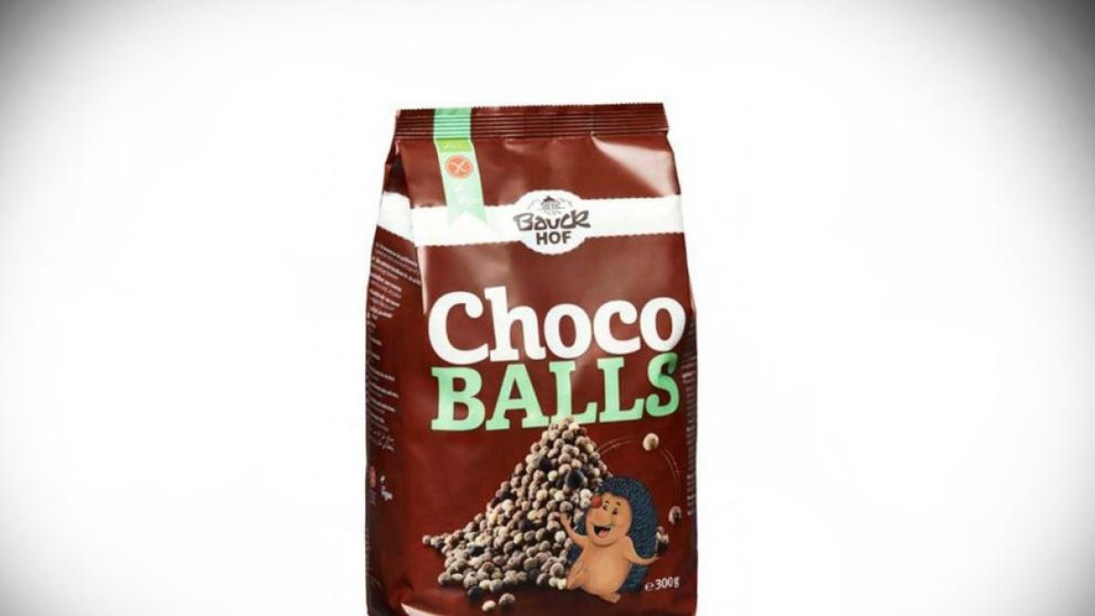 Consum alerta de la presència de llet no declarada en boles de cereals Xoco Balls marca Bauck Hof