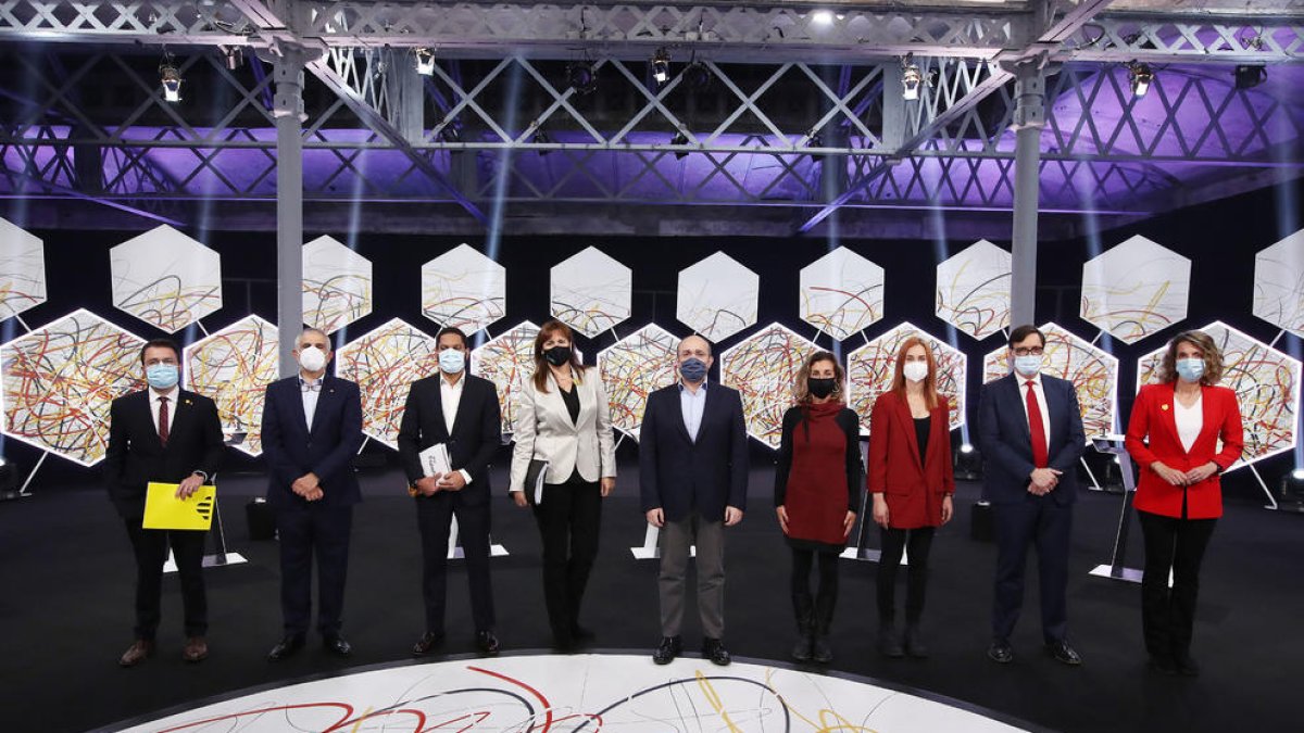 14-F, elecciones, Cataluña, Parlament, debate La Sexta, 2021